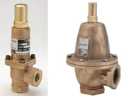 CASH VALVE K SERIES BACK PRESSURE VALVES